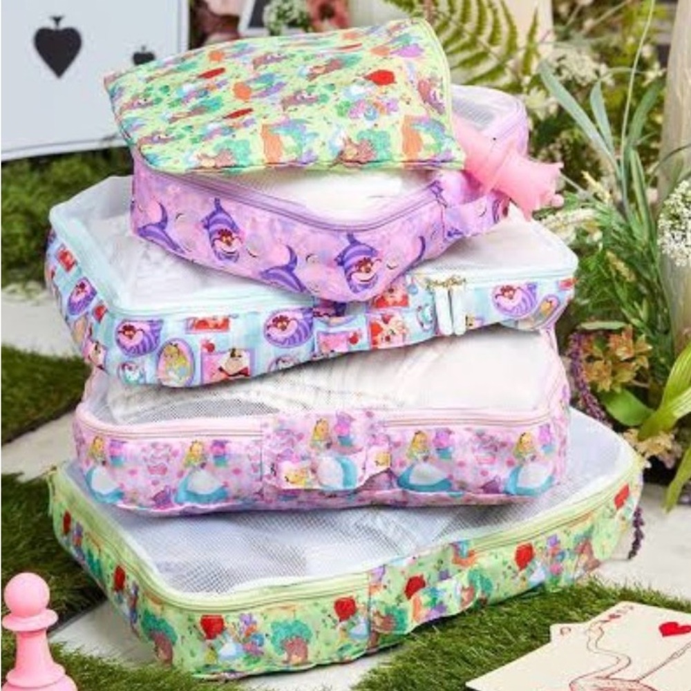 Disney Stoney Clover Lane Alice Packing cubes NWT - Picture 2 of 2